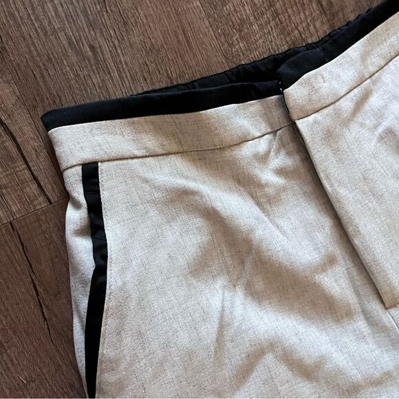 Stylish Gray Trousers by MOTF wide leg stretch waist Large NWT - Picture 2 of 6